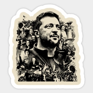 Zelensky Sticker